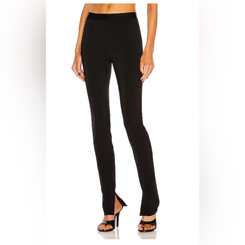 Helmut Lang Slit Leggings in Black